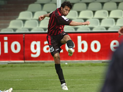 Davide Desideri (Us Foggia) indossa Scarpe The Black Legend